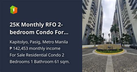 Condos for Sale in Kapitolyo, Metro Manila .